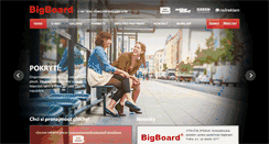 Desktop Screenshot of bigboard.cz