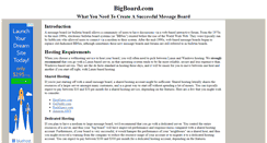Desktop Screenshot of bigboard.com